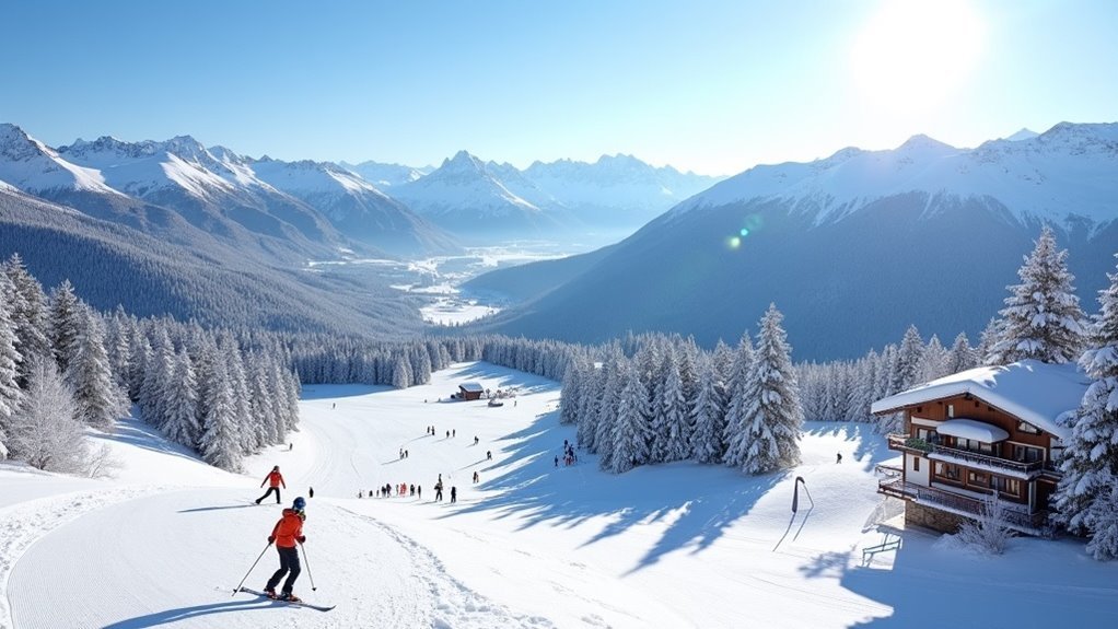 perfecte skigebied ontdekking