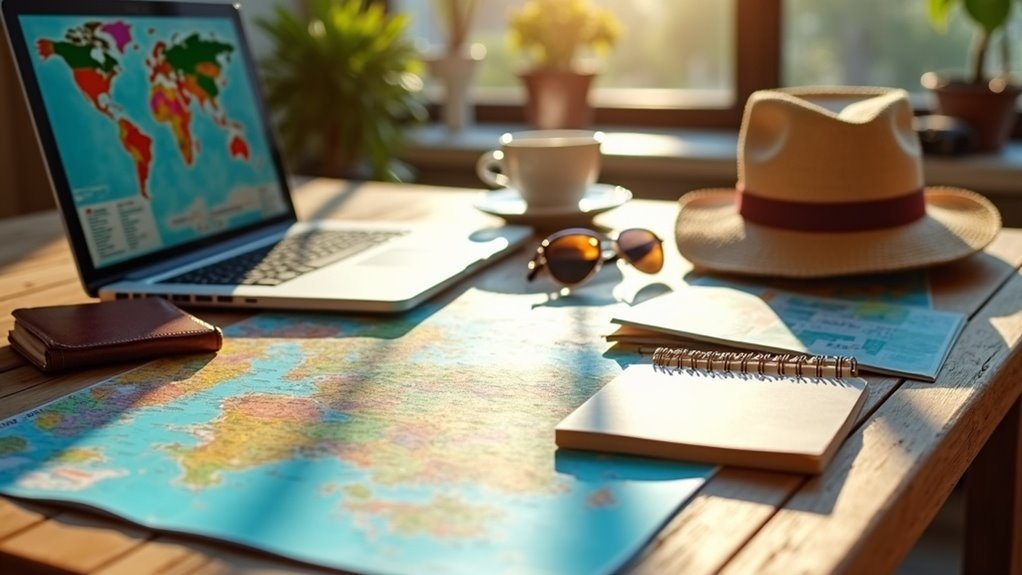 een zomervakantie plannen