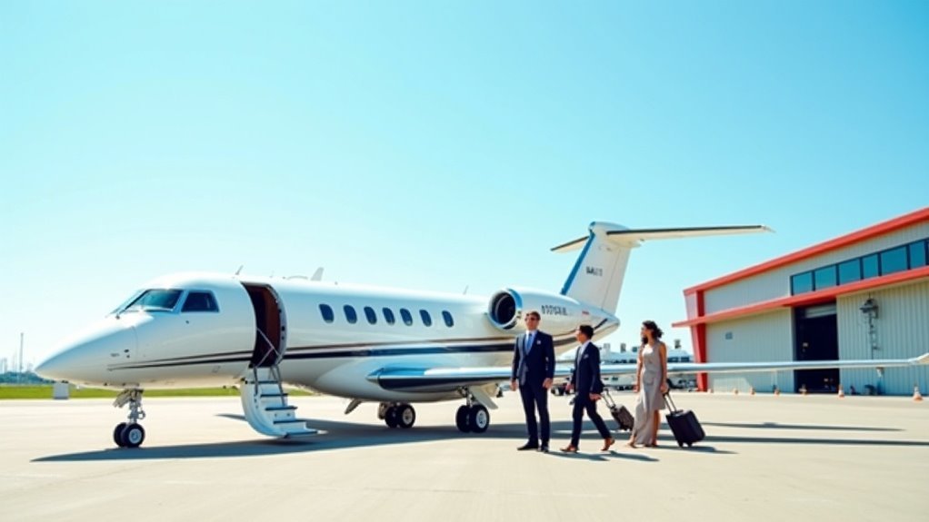 kosten voor het huren van een privéjet